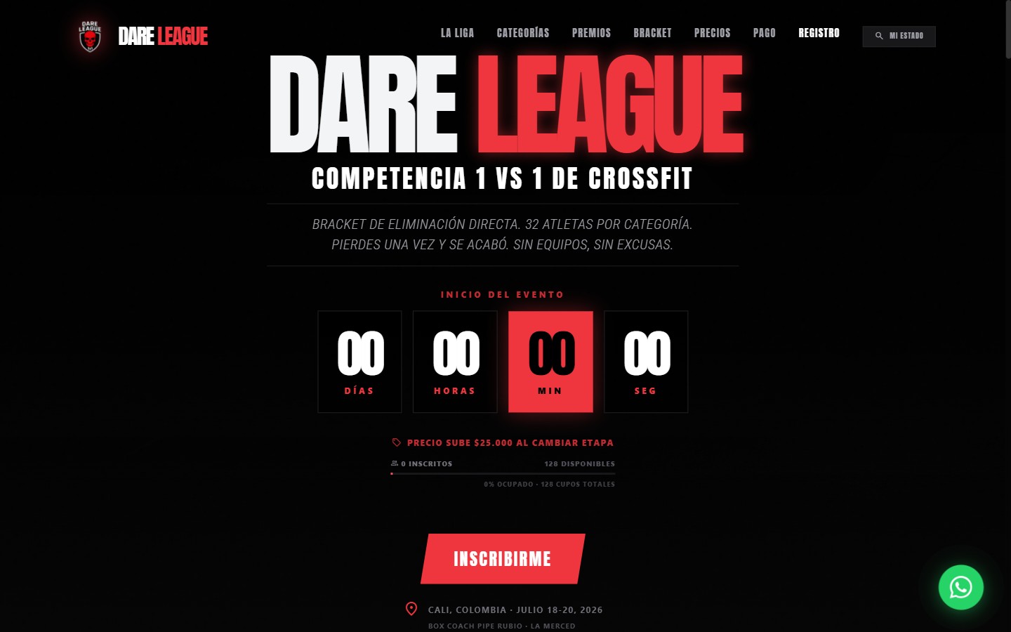 Captura de Dare League